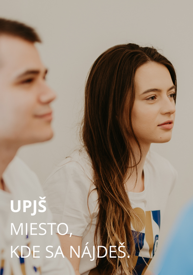 UPJŠ Miesto, kde sa nájdeš.