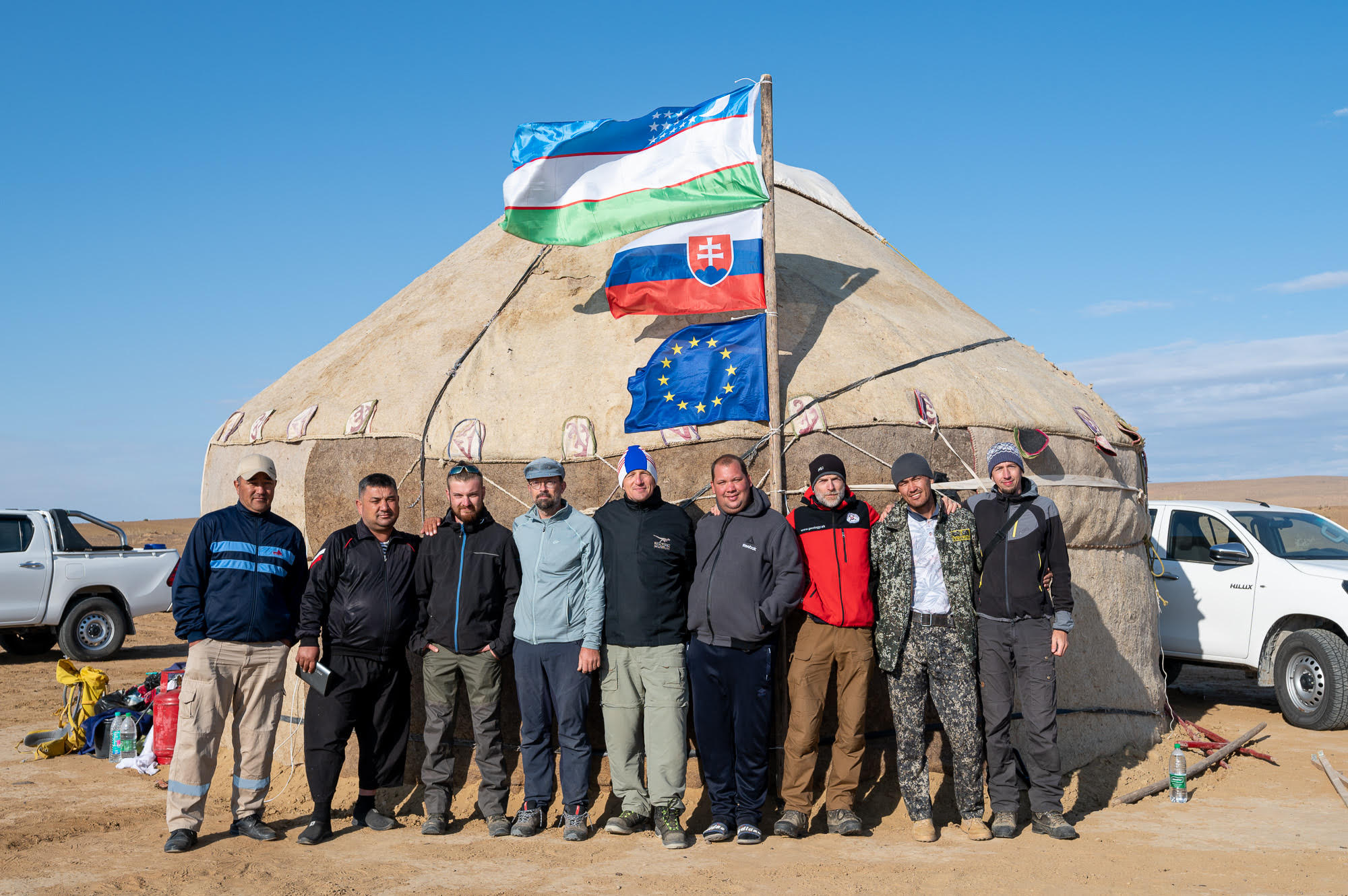 Success of the CIB project in the field of paleontology in Uzbekistan