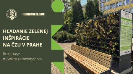 Hľadanie “zelenej” inšpirácie na Erasmus+ mobilite v Prahe